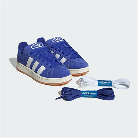 blue adidas campus 00s